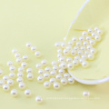 Best prices round cheap clear plastic pearl beads for wedding dress